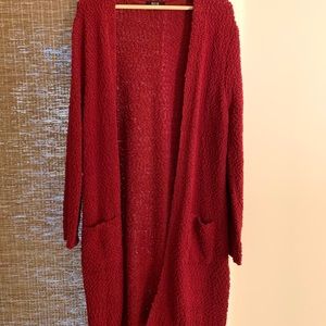 Modern Canvas Popcorn Cardigan